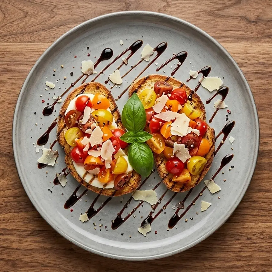 Bruschetta — entrée de Pizza Nova à Bezons