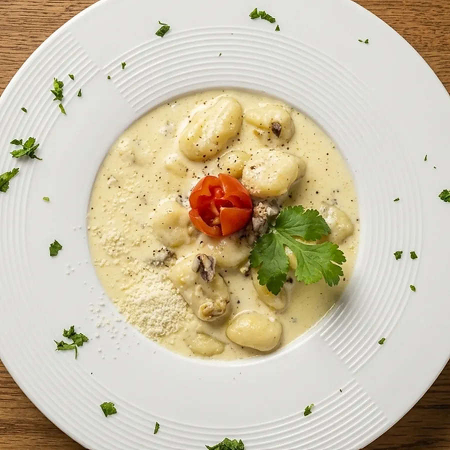 Gnocchi 4 fromages — pâtes fraîches maison de Pizza Nova à Bezons