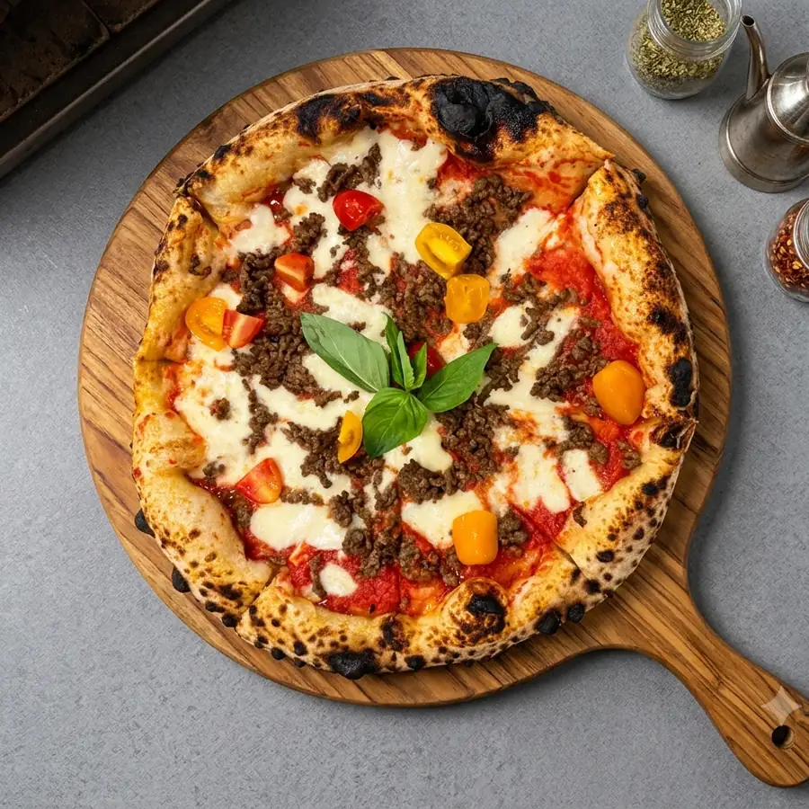 La Bœuf — pizza au feu de bois de Pizza Nova à Bezons